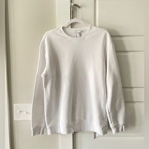 Men’s White Sweatshirt